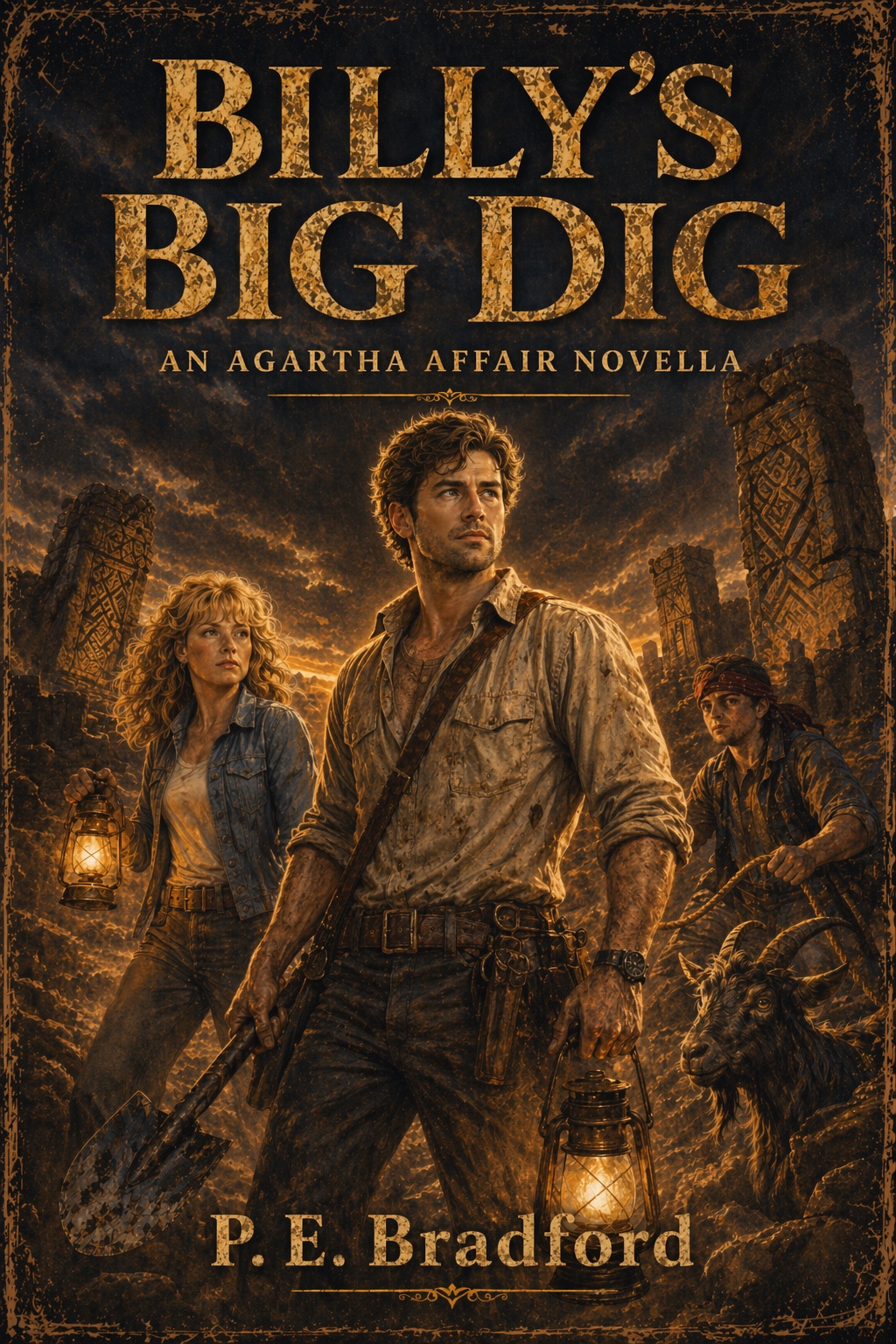 Book cover of Billy’s Big Dig by P. E. Bradford