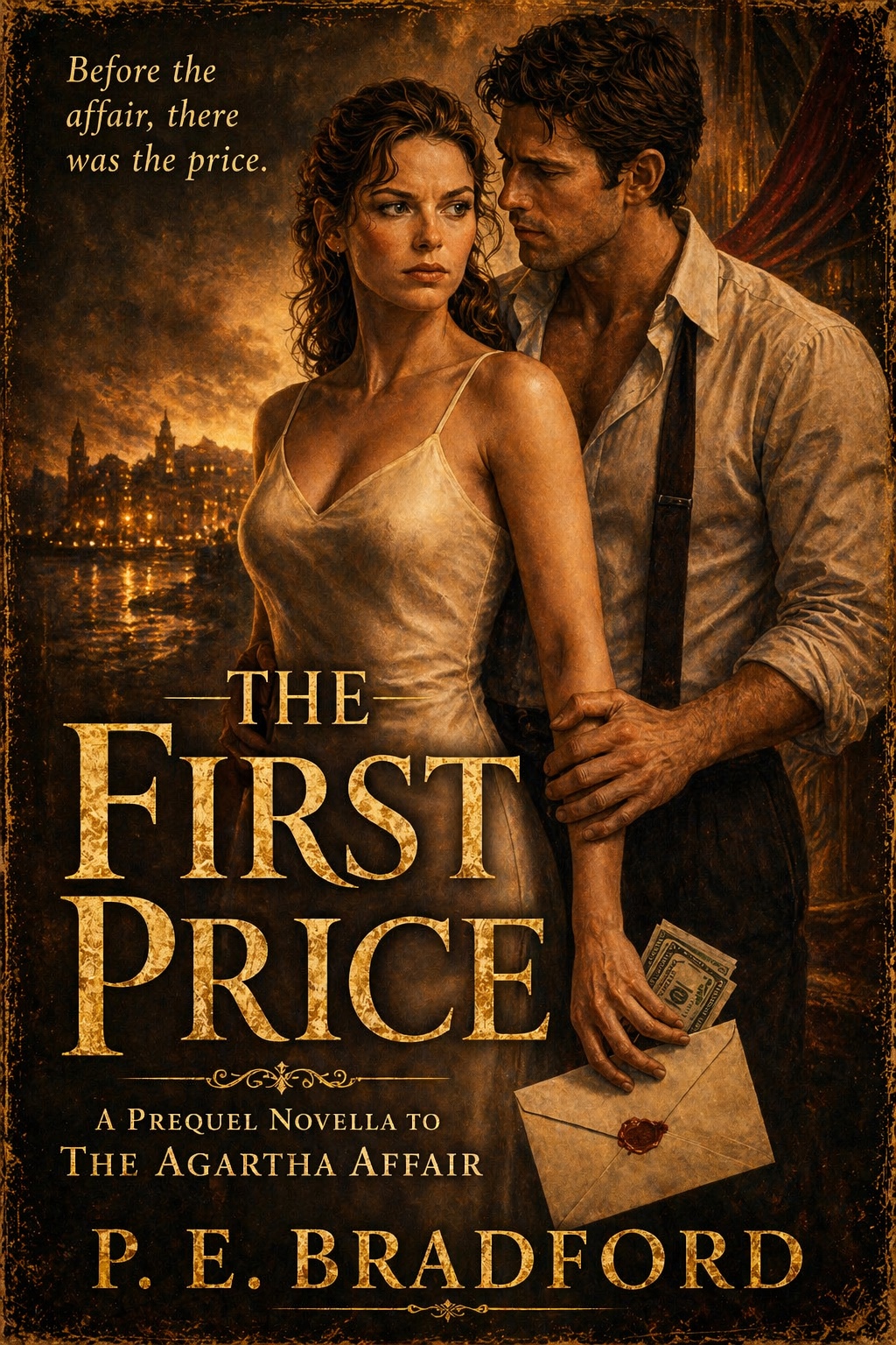 Book cover of The First Price by P. E. Bradford
