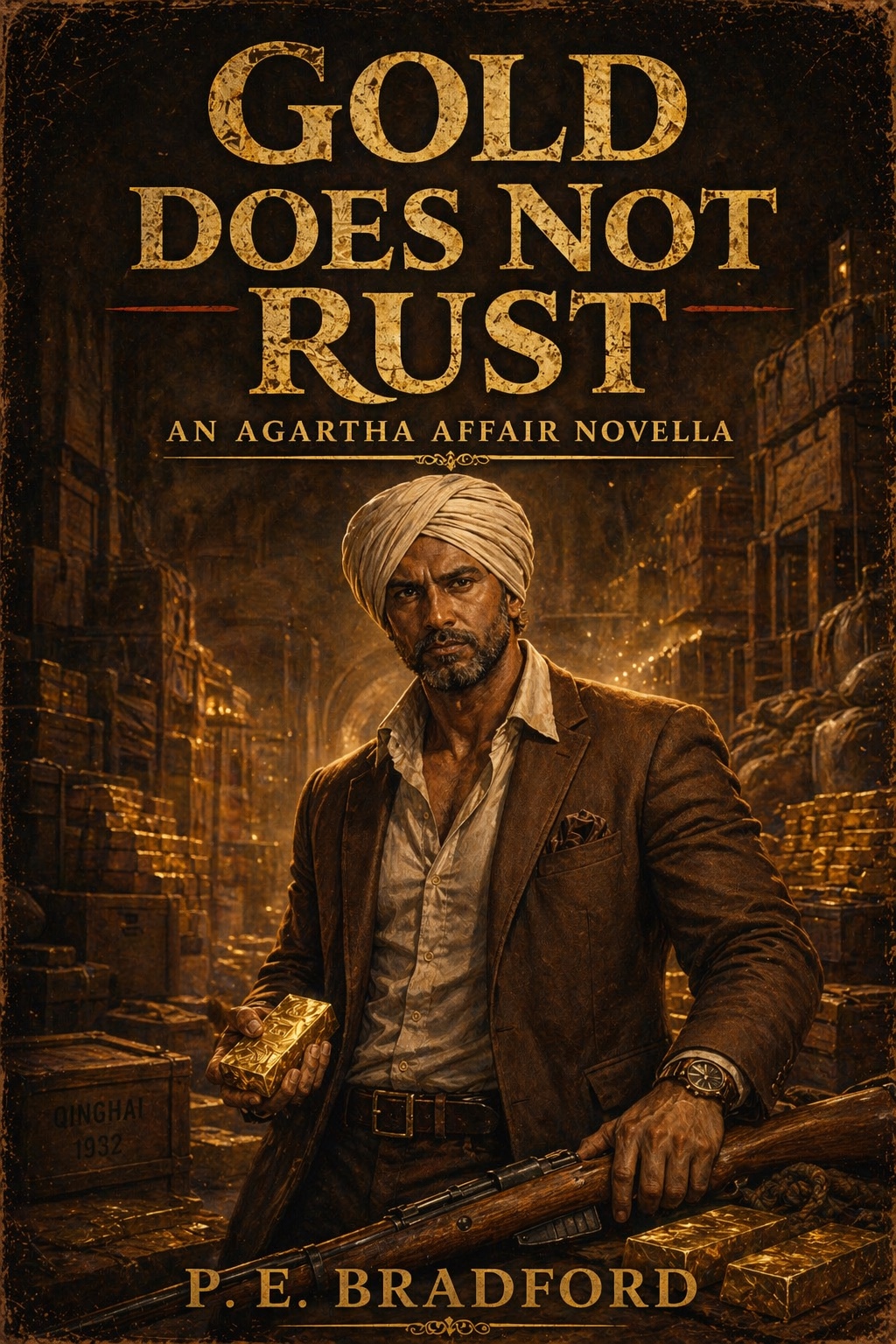 Book cover of Gold Does Not Rust by P. E. Bradford