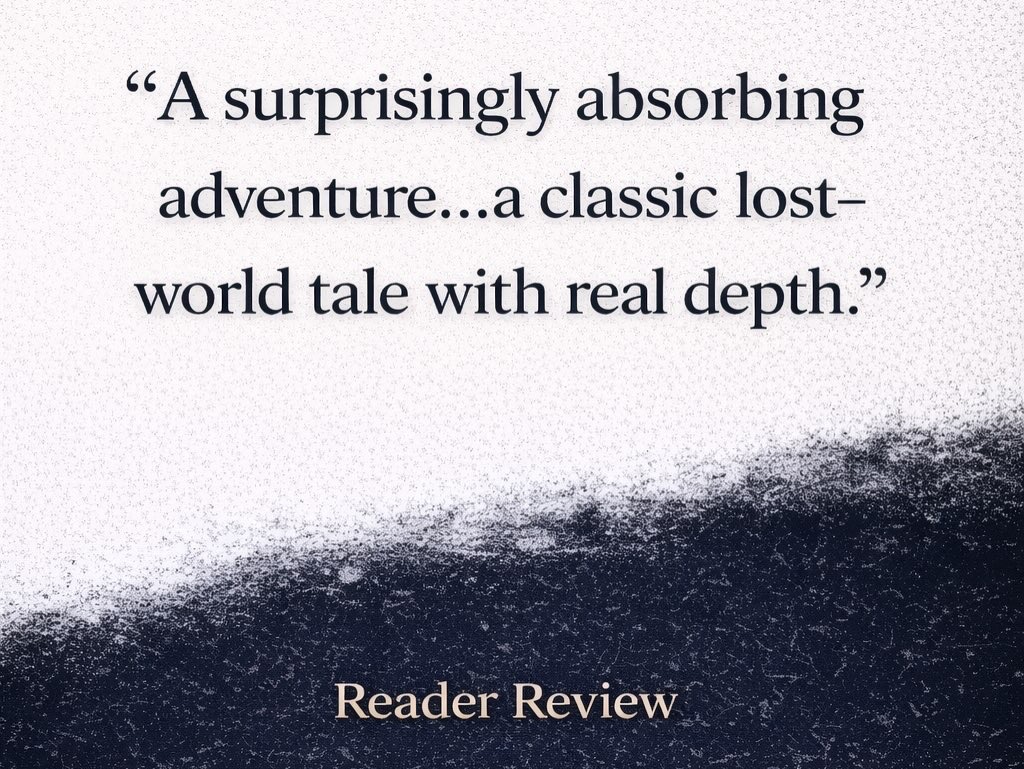 Reader review: A surprisingly absorbing adventure, a classic lost-world tale with real depth.