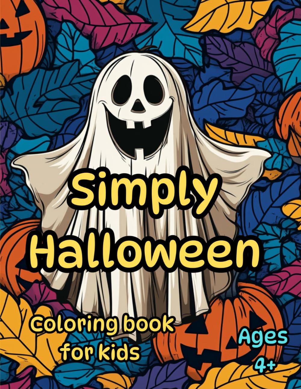 Simply Halloween Coloring Book